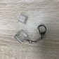 Single Switch Tester Pressing Frame Keychain DSA Profile Transparent Keycap without Light